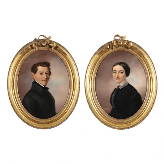 german-school-mid-19th-century-a-pair-of-pendant-portraits
