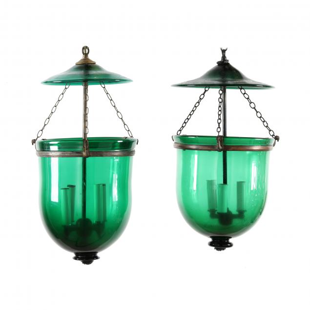 near-pair-of-american-blown-green-glass-smoke-bell-lanterns