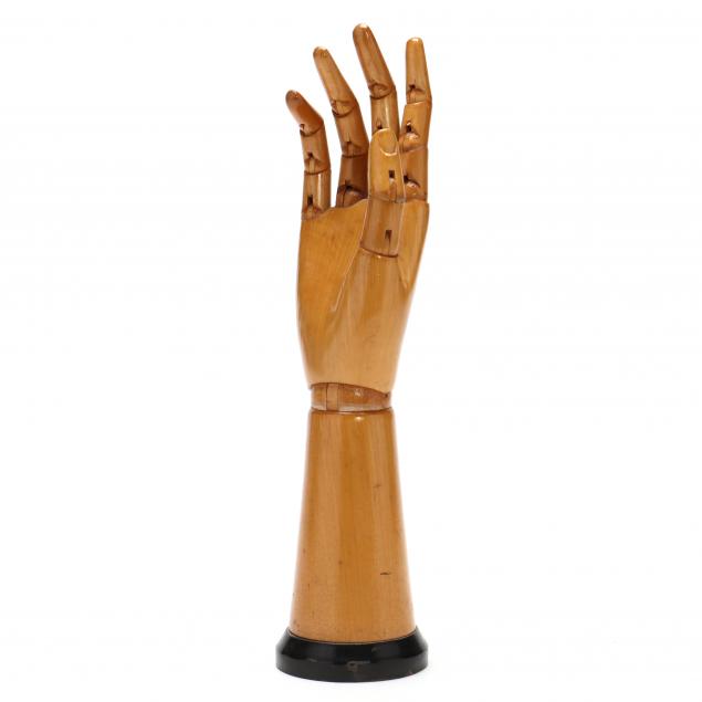 wood-articulated-hand-from-artist-s-mannequin