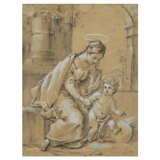 an-old-master-drawing-of-the-madonna-and-child