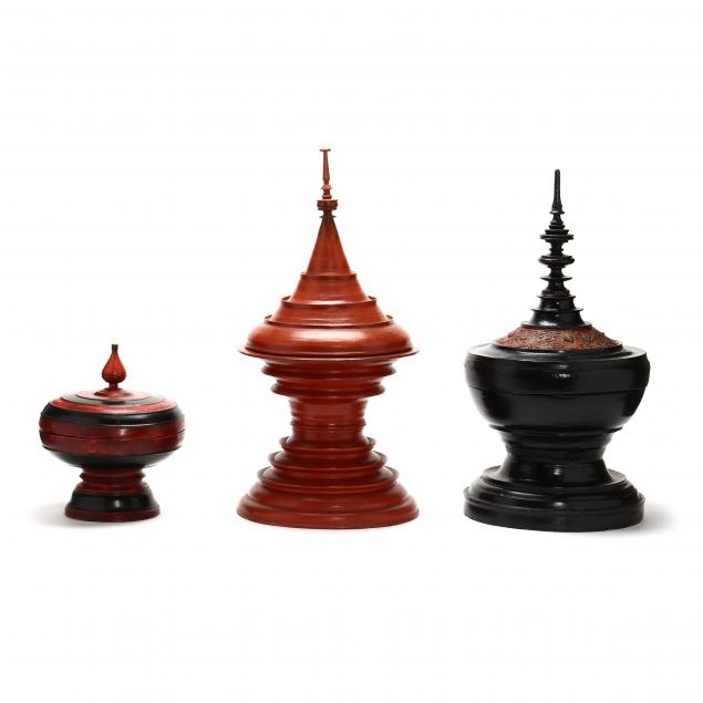 a-collection-of-three-burmese-lacquer-temple-offering-boxes