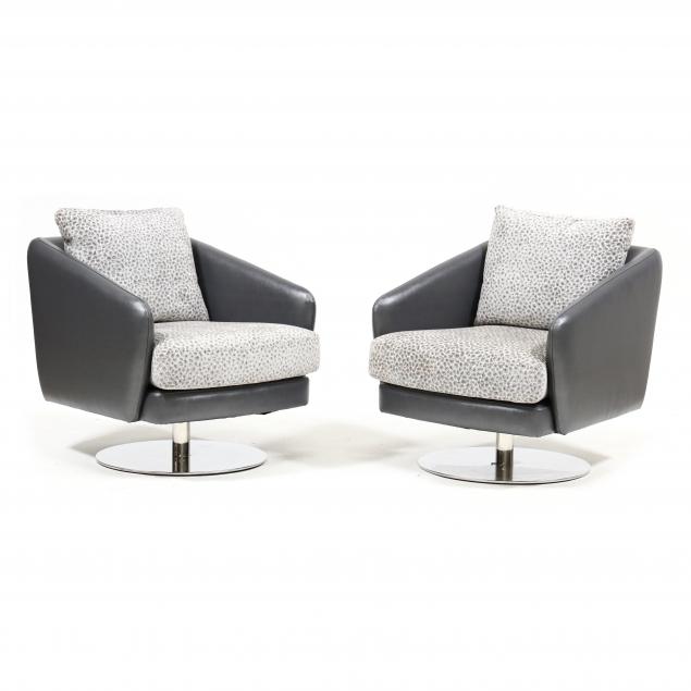 dellarobbia-pair-of-modern-swivel-club-chairs