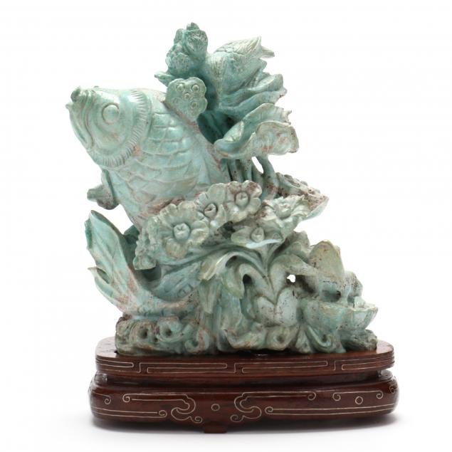 a-chinese-carved-turquoise-fish