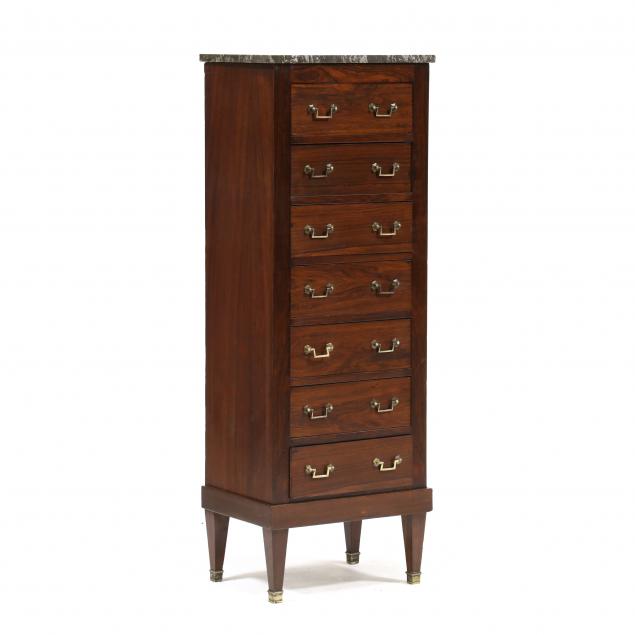 louis-philippe-rosewood-marble-top-semainier