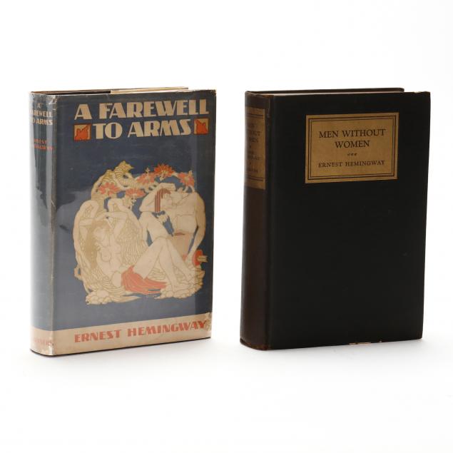 hemingway-first-editions-i-men-without-women-i-and-i-a-farewell-to-arms-i