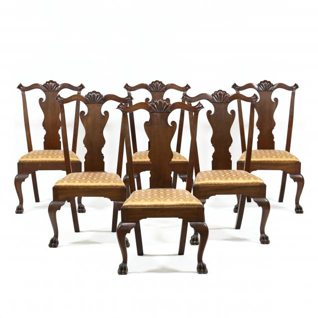 six-chippendale-style-carved-mahogany-dining-chairs