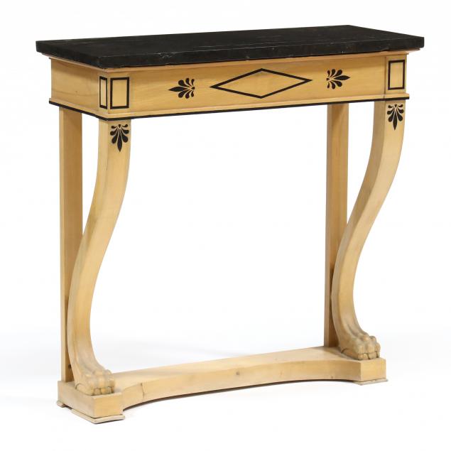 neoclassical-style-marble-top-diminutive-console-table