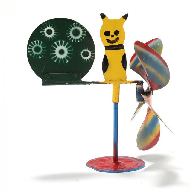 vollis-simpson-nc-1919-2013-whirligig-with-yellow-feline