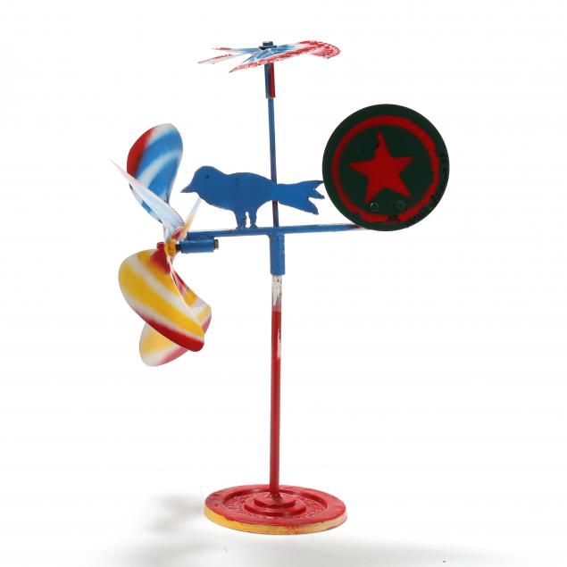 vollis-simpson-nc-1919-2013-whirligig-with-blue-bird