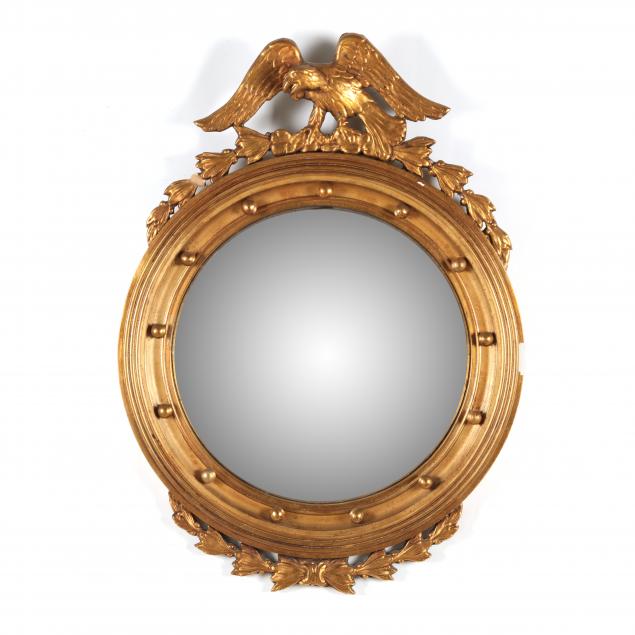 a-federal-style-convex-bullseye-giltwood-mirror