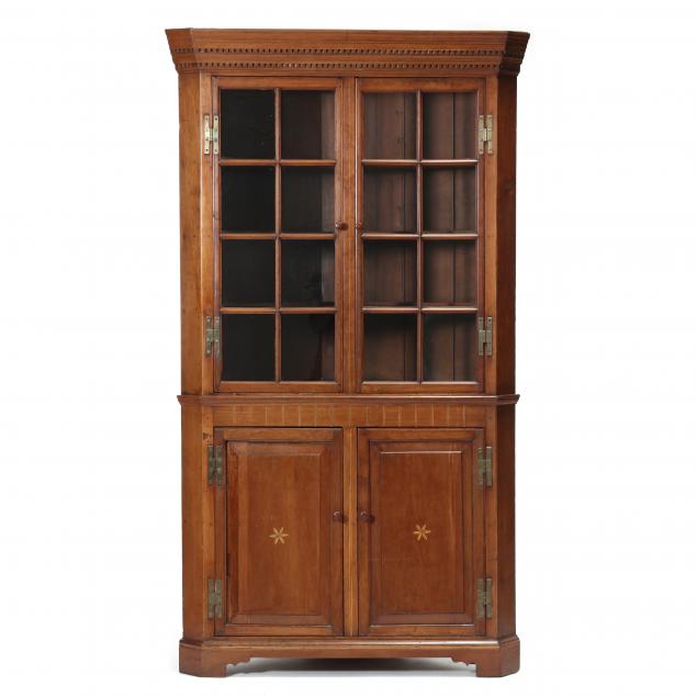 southern-federal-inlaid-cherry-corner-cupboard