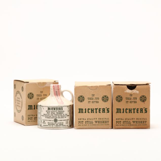 michter-s-whiskey-in-pennsylvania-dutch-jugs