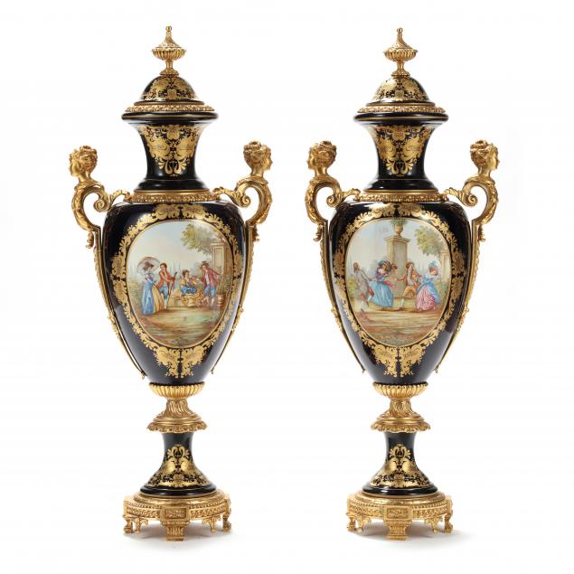 pair-of-monumental-cobalt-sevres-style-urns-signed-p-pecchioli