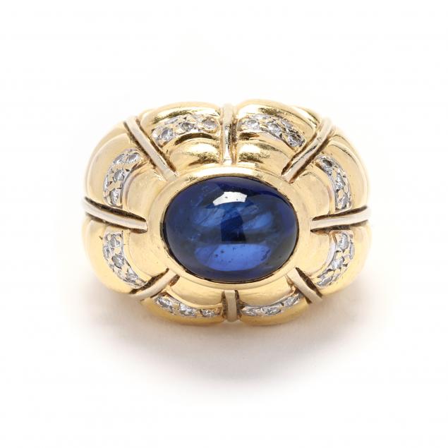 gold-sapphire-and-diamond-dome-ring