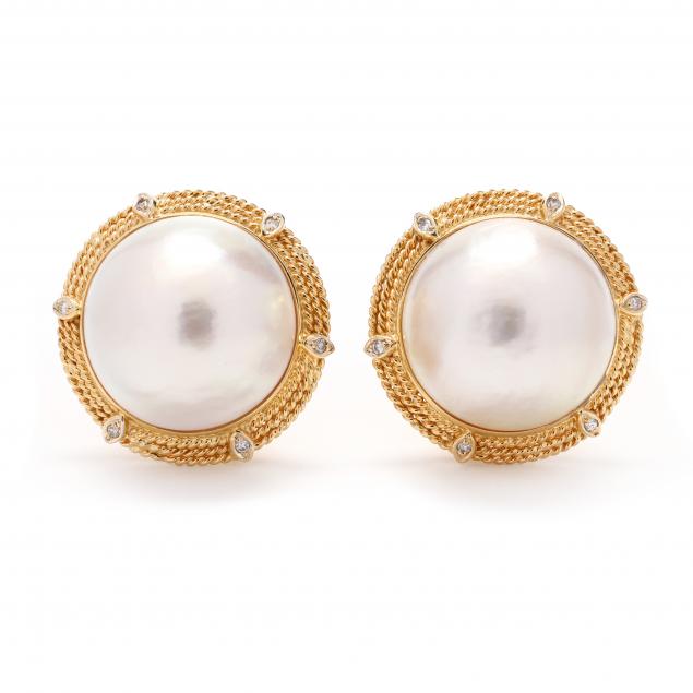 gold-mabe-pearl-and-diamond-earrings