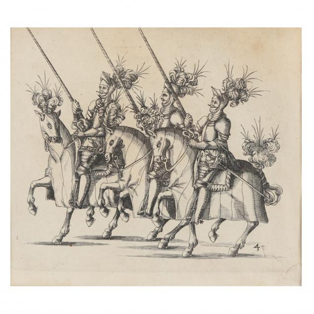 antique-engraving-of-knights-on-horseback