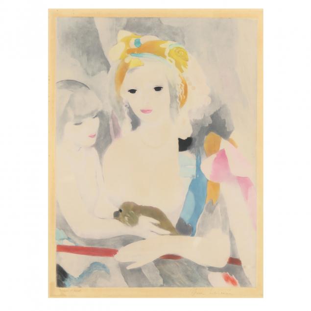 marie-laurencin-french-1883-1956-woman-child-and-dog