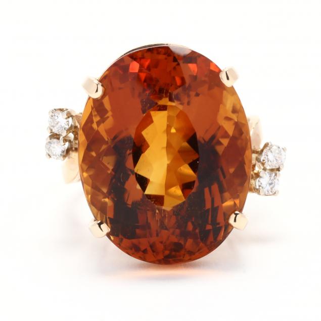 gold-citrine-and-diamond-ring