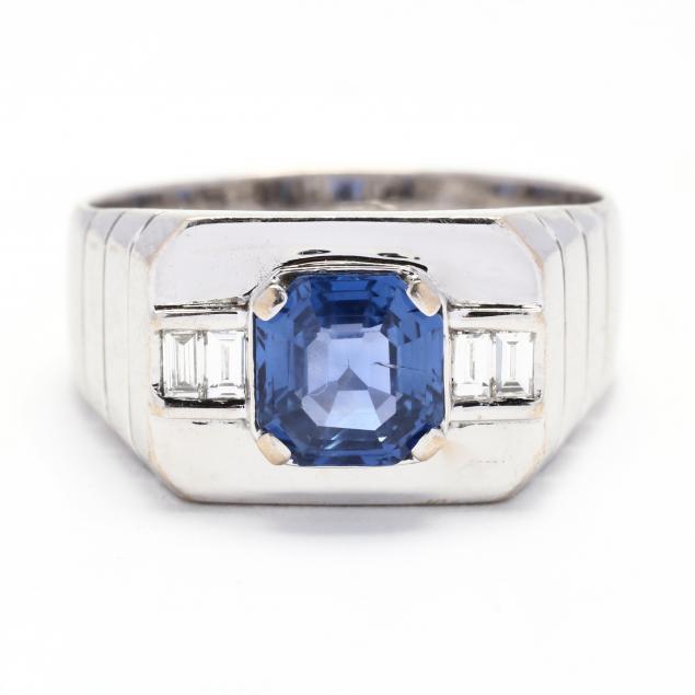 gent-s-white-gold-sapphire-and-diamond-ring