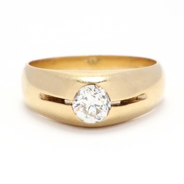 gent-s-gold-and-diamond-ring