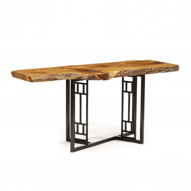 contemporary-live-edge-console-table