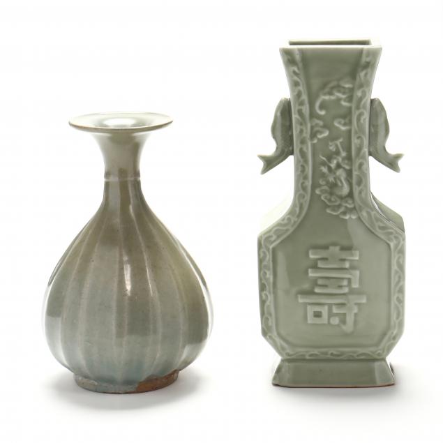 two-asian-porcelain-celadon-vases