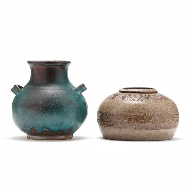 two-pieces-of-ben-owen-iii-nc-b-1968-pottery