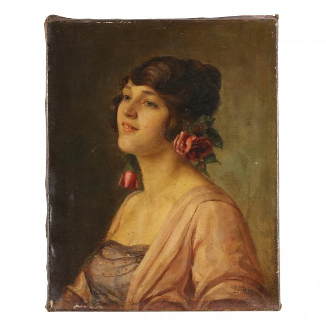 antal-litkei-hungarian-b-1880-portrait-of-a-lady