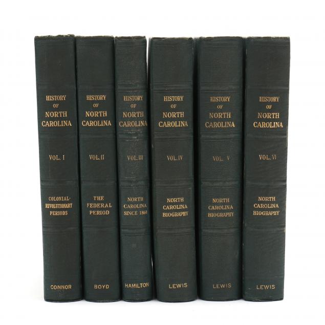 i-history-of-north-carolina-i-six-volume-set