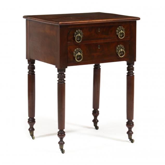 mid-atlantic-late-federal-mahogany-two-drawer-work-table