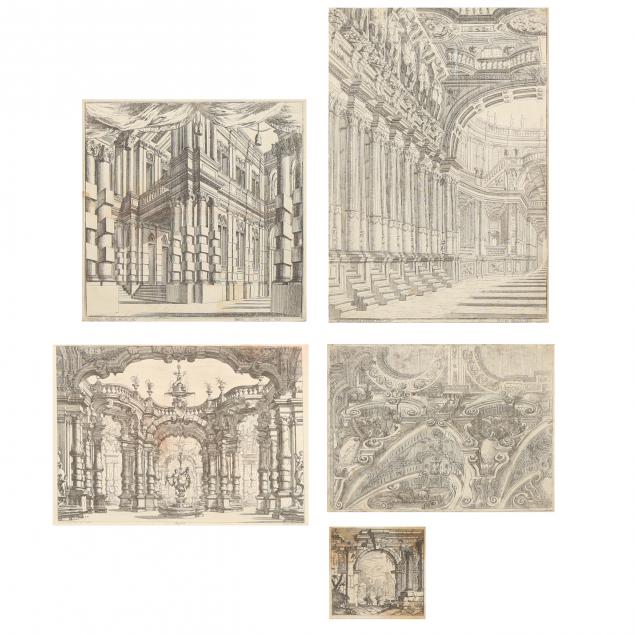 four-antique-italian-architectural-engravings
