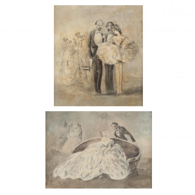 constantin-guys-french-1802-1892-pair-of-watercolor-paintings