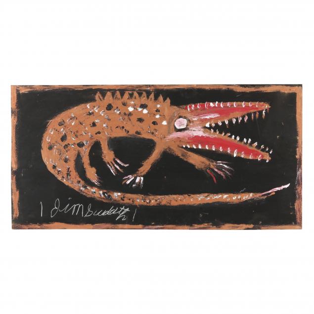 jimmie-lee-sudduth-al-1910-2007-large-painting-alligator