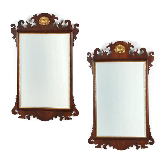 henkel-harris-pair-of-chippendale-style-mirrors