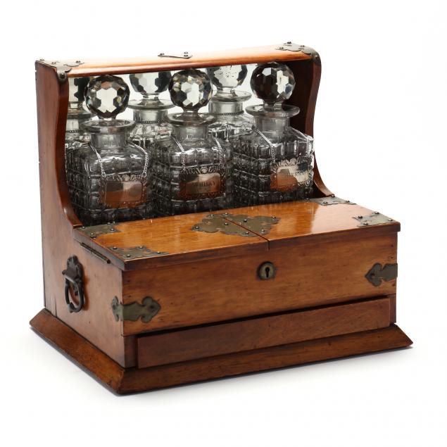 antique-english-oak-and-crystal-tantalus