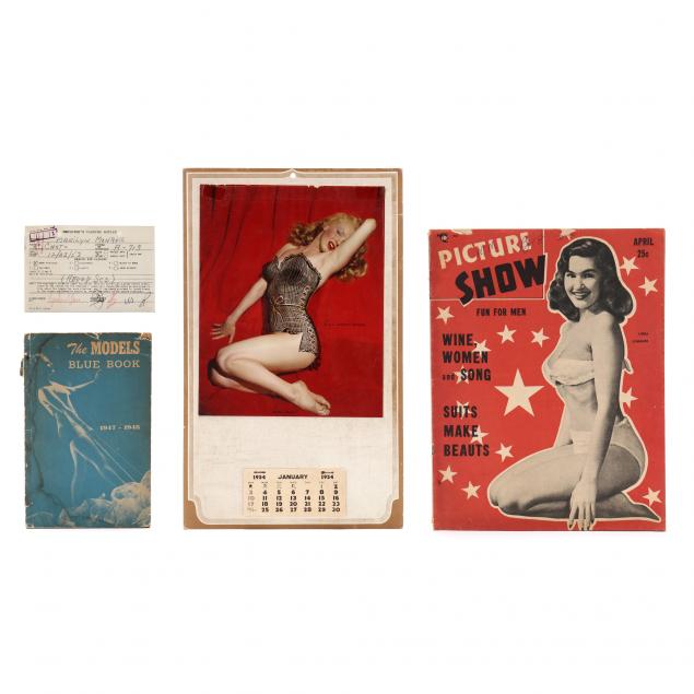 four-marilyn-monroe-items-1948-1954