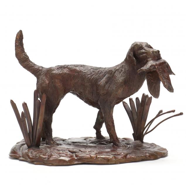 r-j-winship-american-1927-2019-hunting-dog-retrieving-duck