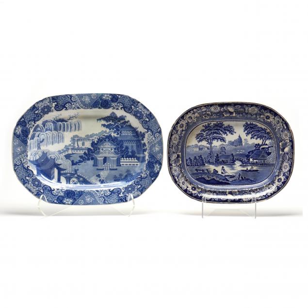 two-english-blue-and-white-staffordshire-transfer-platters