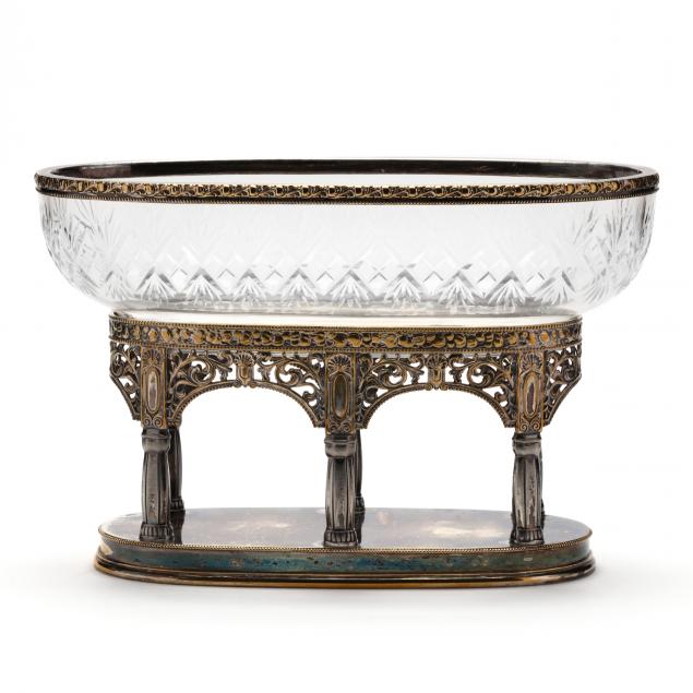 german-crystal-and-silverplate-centerpiece-bowl