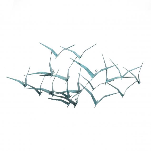 attributed-to-curtis-jere-modernist-bird-flock-wall-sculpture