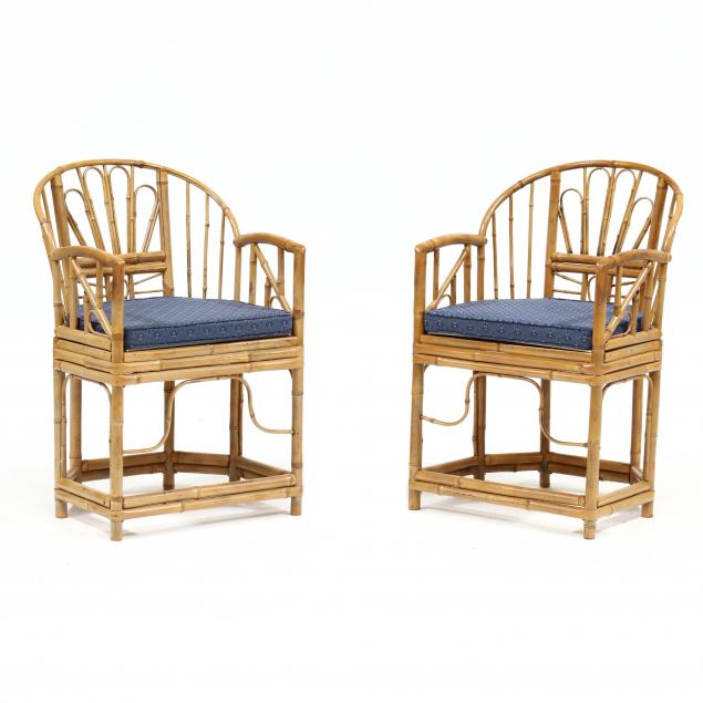 pair-of-chinese-bamboo-armchairs