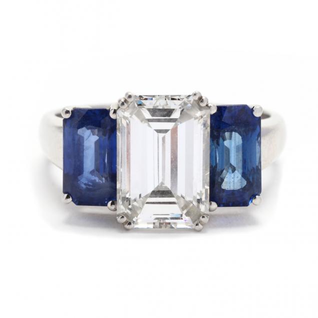 platinum-diamond-and-sapphire-ring