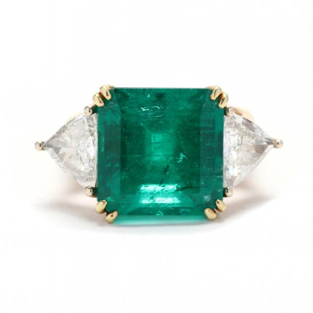 impressive-gold-emerald-and-diamond-ring