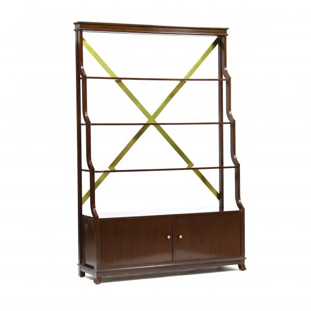 modern-history-hollywood-regency-style-mahogany-bookshelf