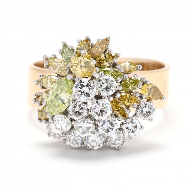 gold-and-diamond-cluster-ring