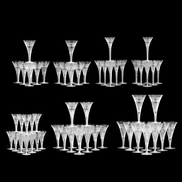 john-walsh-walsh-set-of-67-exceptional-cut-glass-air-twist-stems