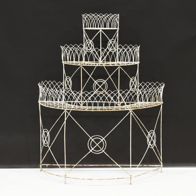 vintage-wirework-three-tiered-plant-stand