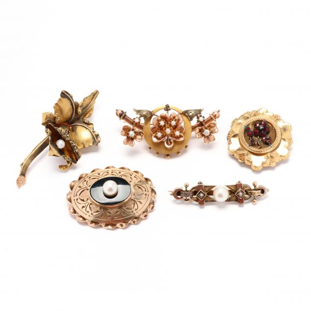 five-vintage-gem-set-jewelry-items