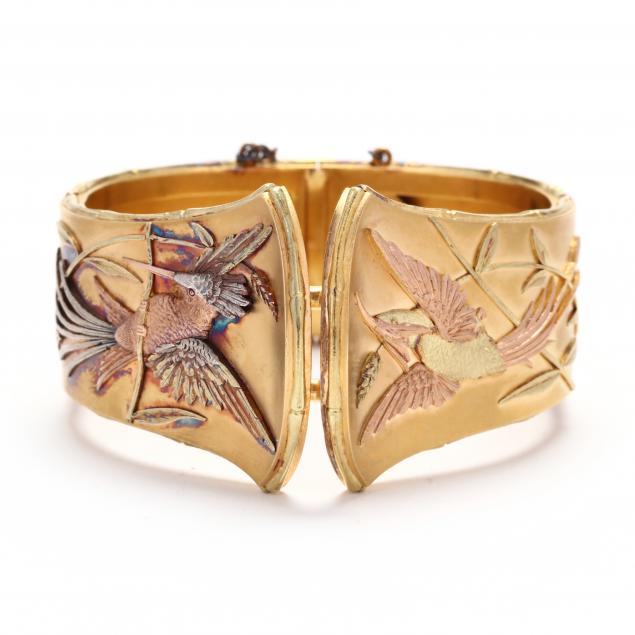 tri-color-gold-bangle-bracelet