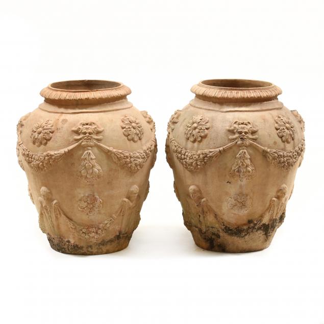 pair-of-italian-terracotta-garden-jars-impruneta